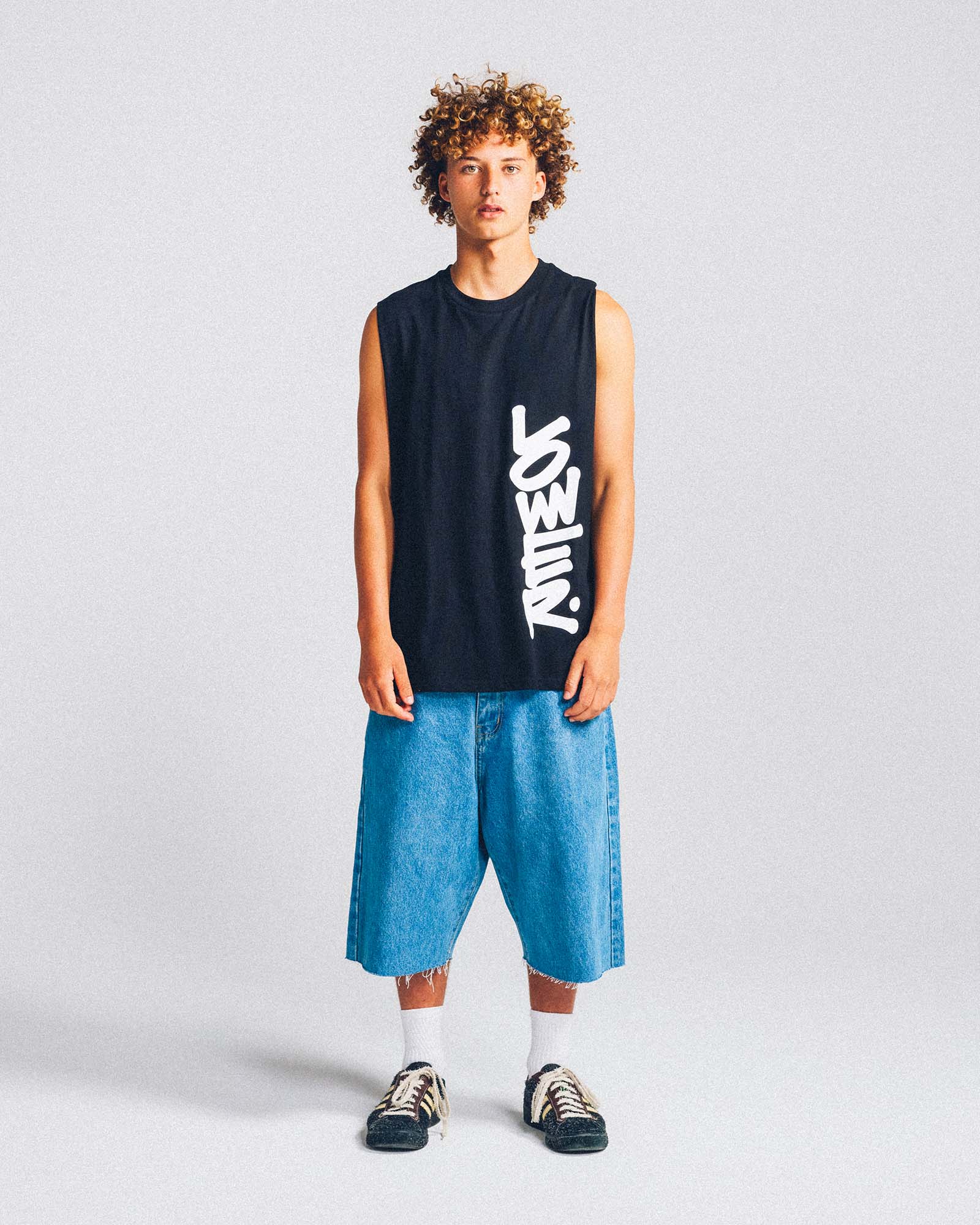 Cut Tank - Stacked Question Mark