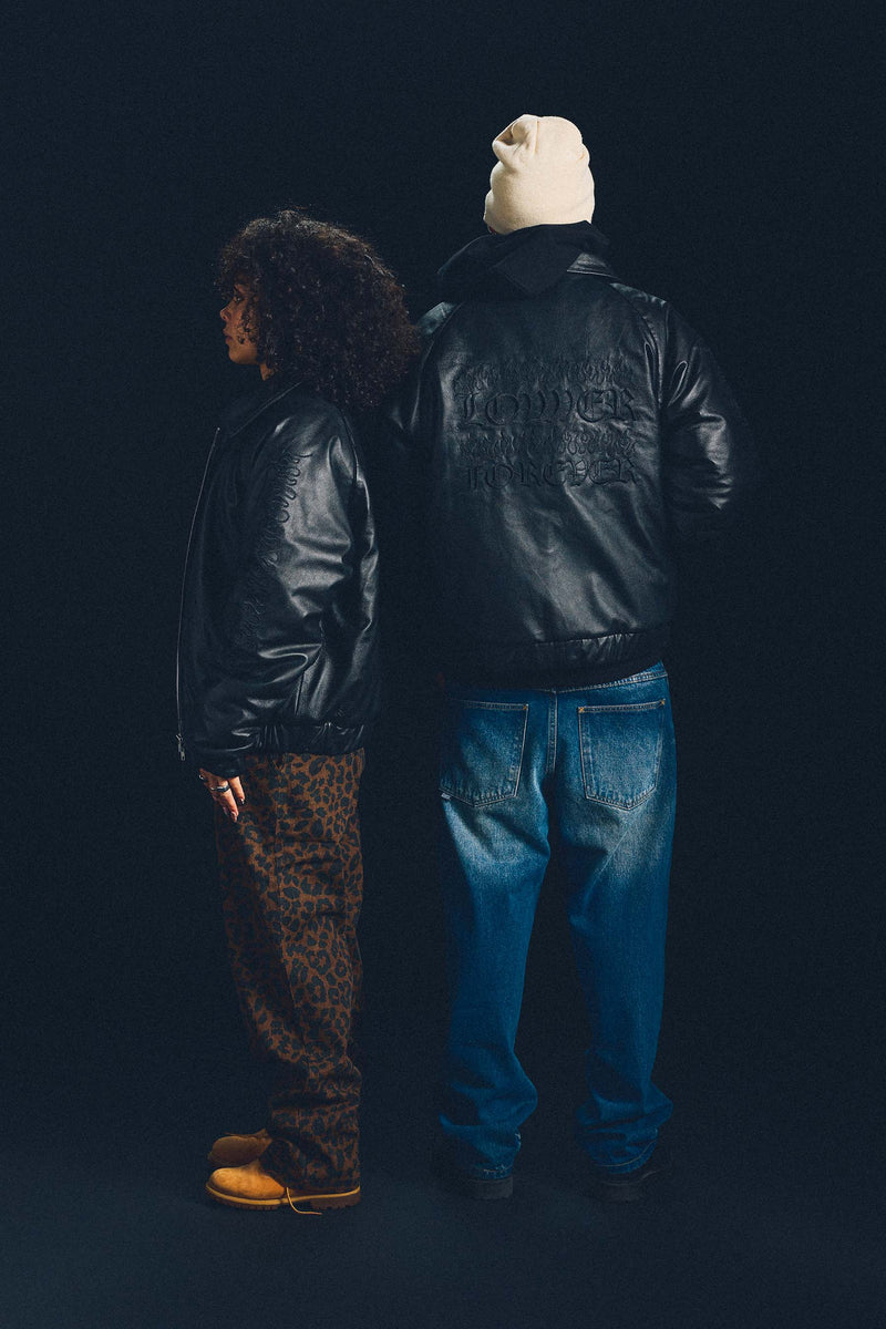 Leather Jacket - Lower Forever
