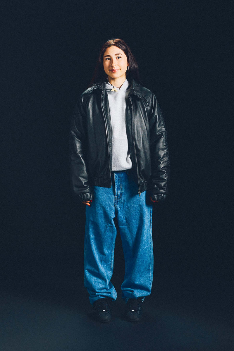 Leather Jacket - Lower Forever