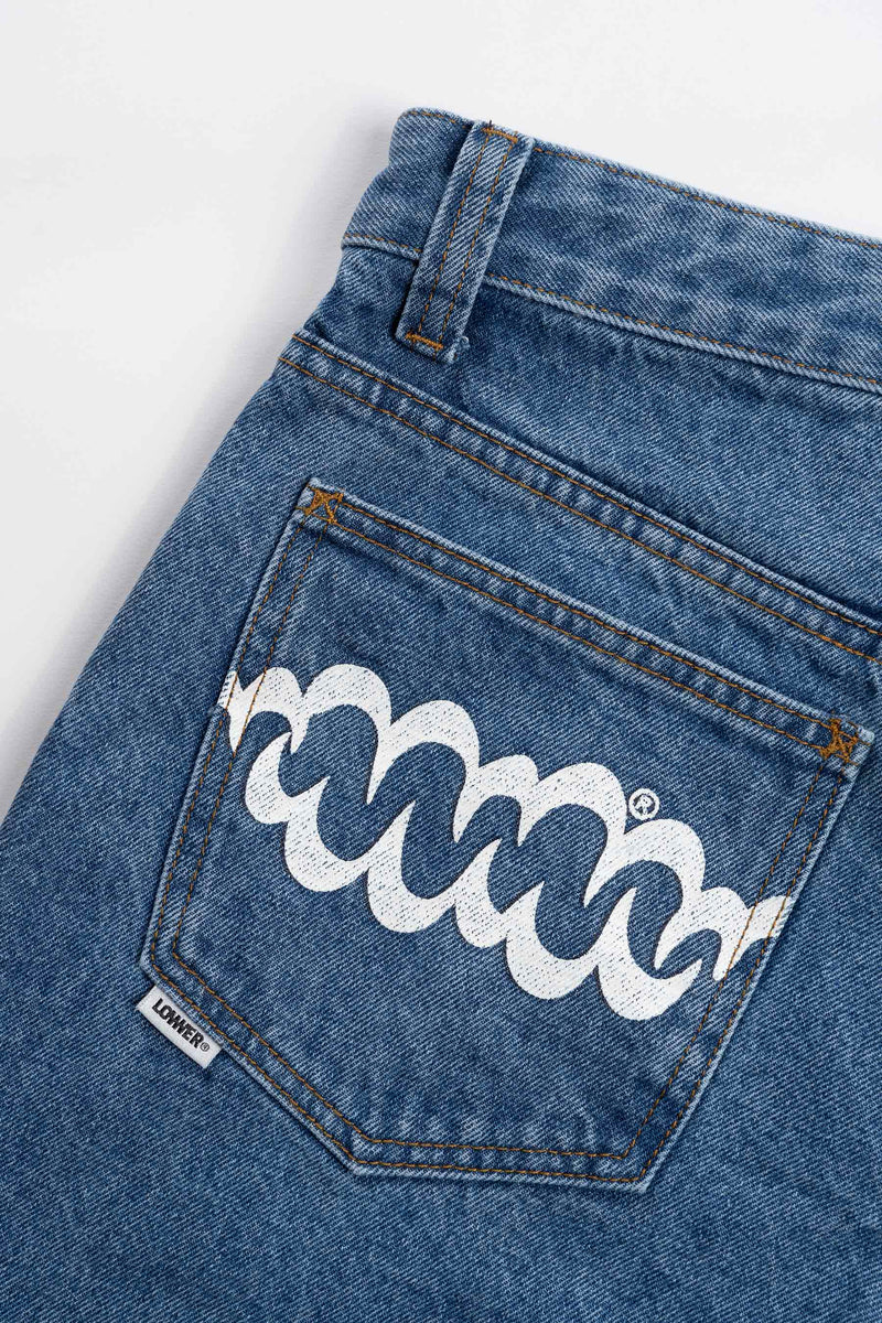 Baggy Denim Short - Teef