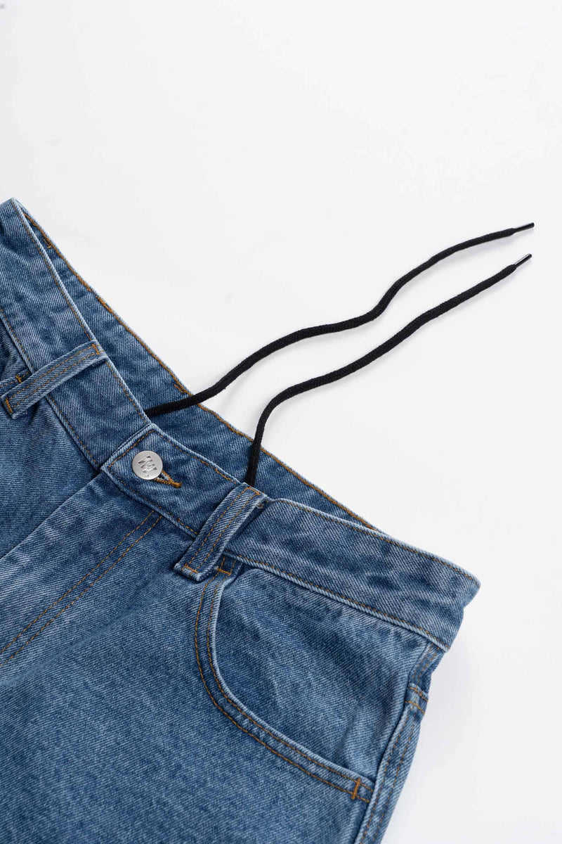 Baggy Denim Short - Teef