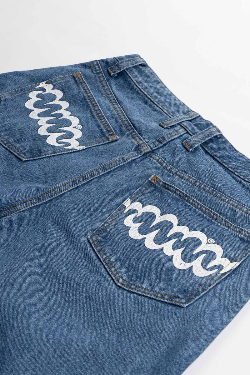 Baggy Denim Short - Teef