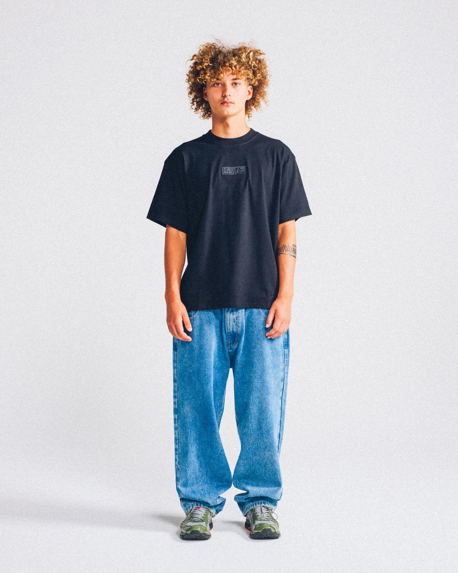 Beefy Tee - Tonal Box Logo