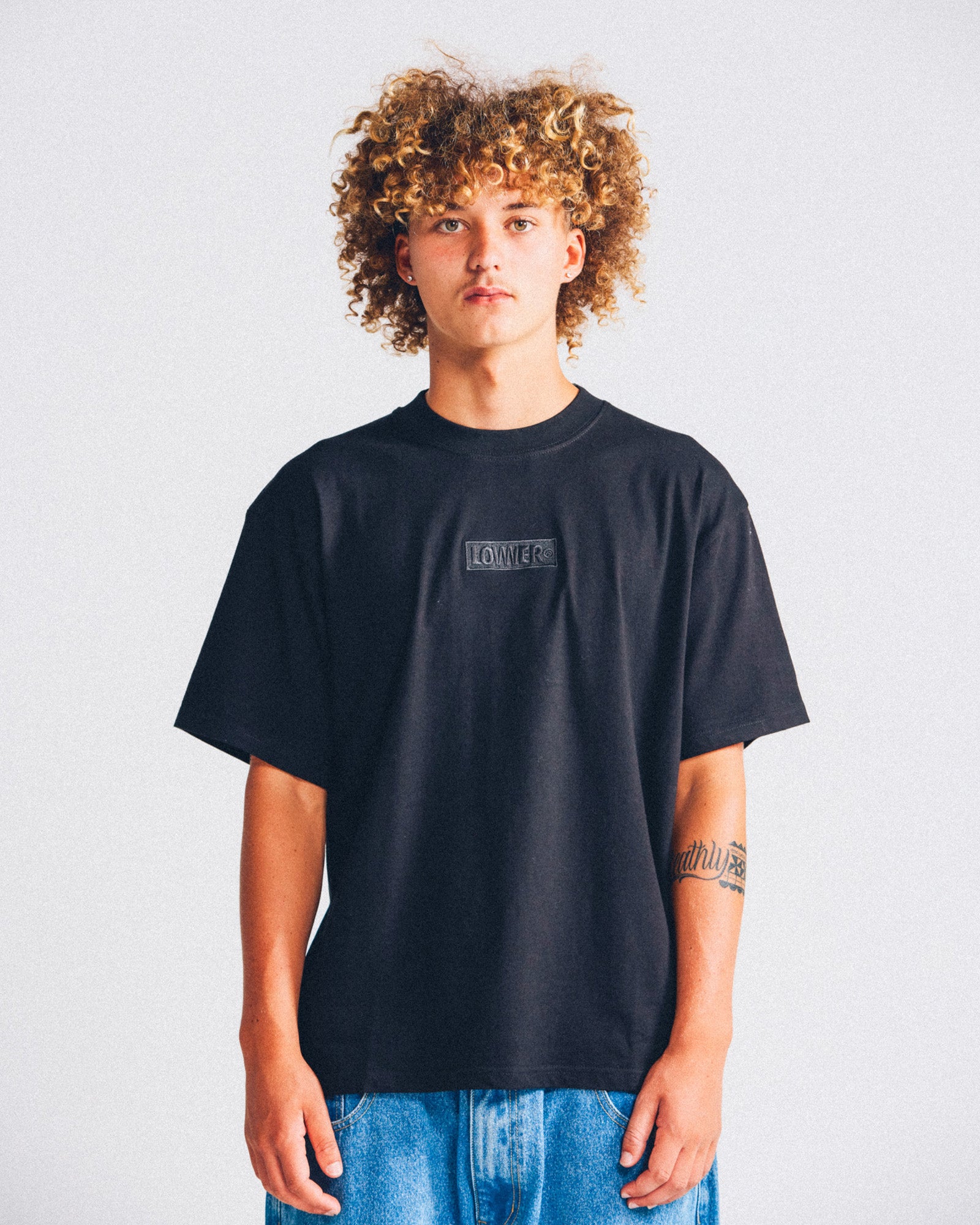 Beefy Tee - Tonal Box Logo