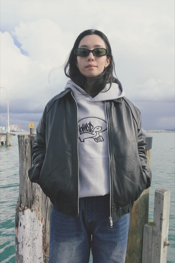 Leather Jacket - Lower Forever